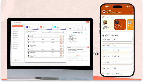 Jova School Dashboard Preview